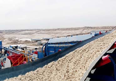 石油壓裂砂生產(chǎn)線(xiàn)